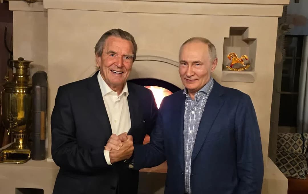Путін запросив Шредера на своє день народження
