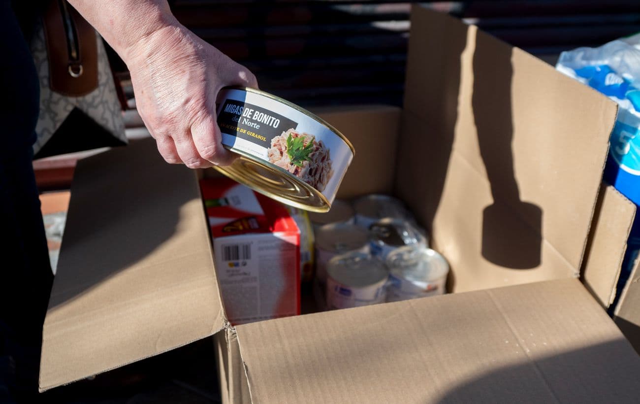 В Олешках дронами доставили 4 тонни продуктів для населення
