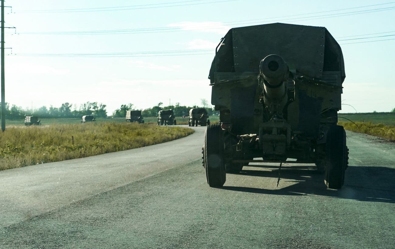 ГУР знищило російські вантажівки на шляху до Криму